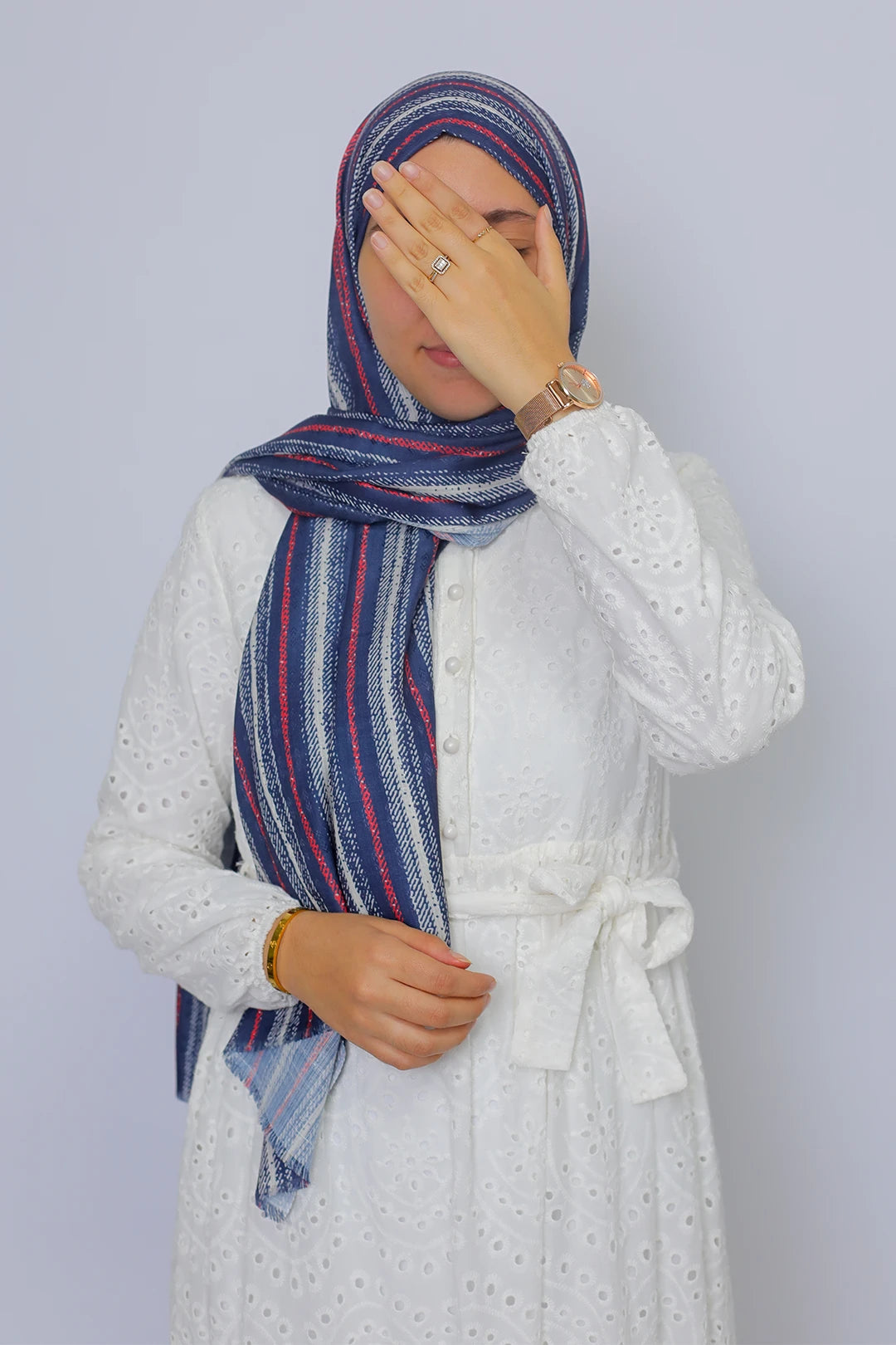 FOULARD ELÉGANCE BLEU ROYAL