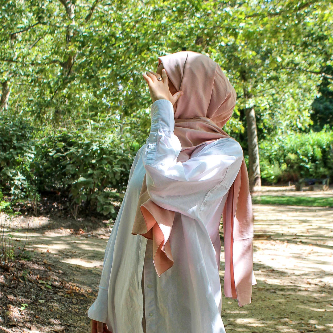 HIJAB JAZZ COTON DOUX ROSE POUDRÉ