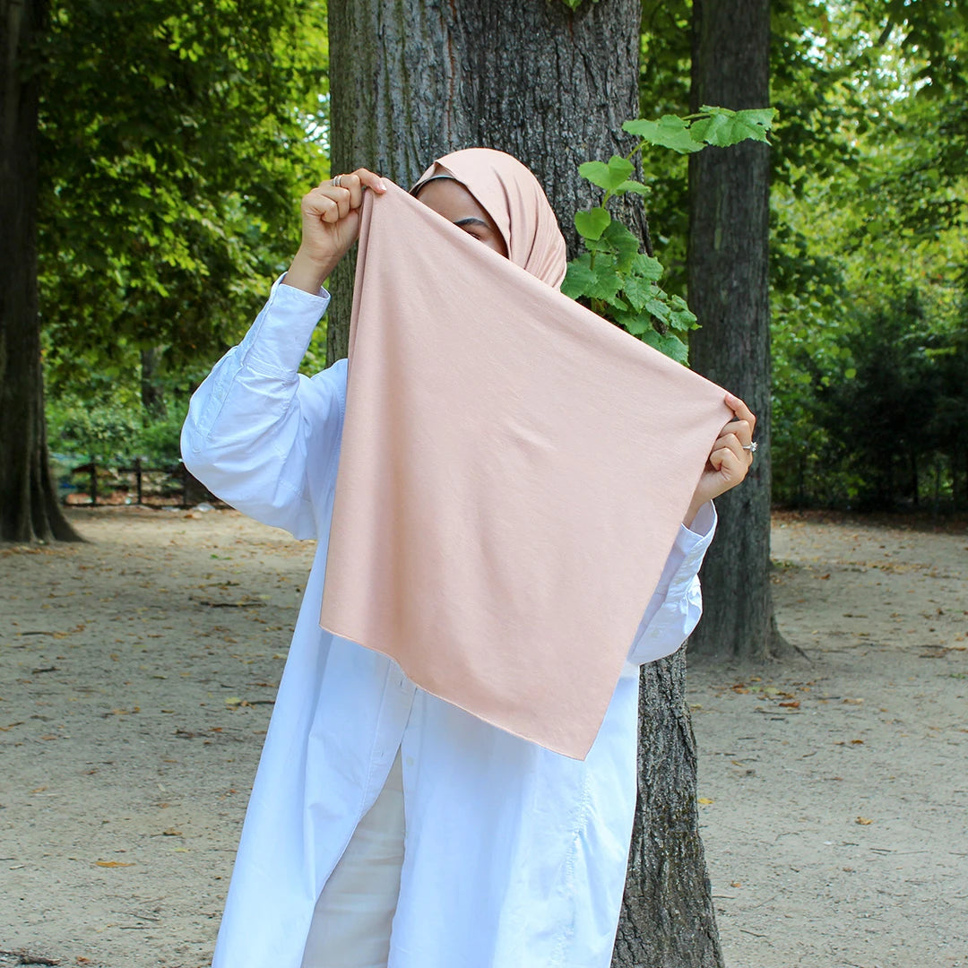 HIJAB JERSEY BRUN ALEZAN