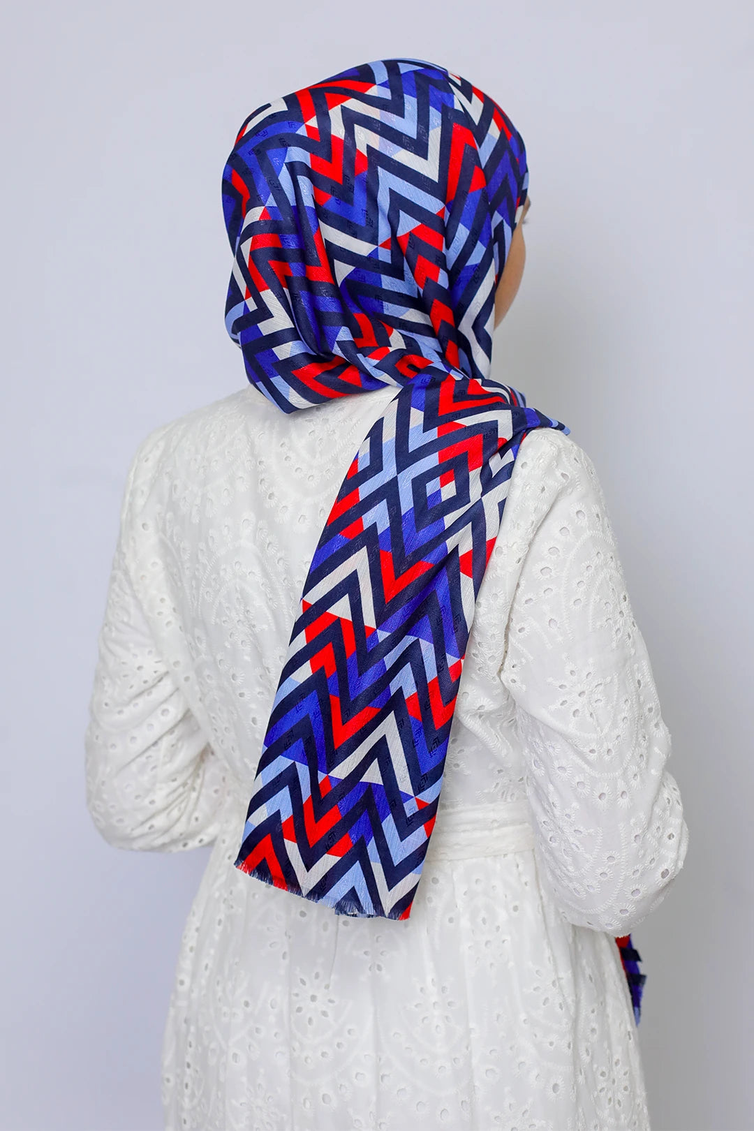 FOULARD ELÉGANCE BLEU