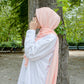 HIJAB JERSEY ROSE SAUMON